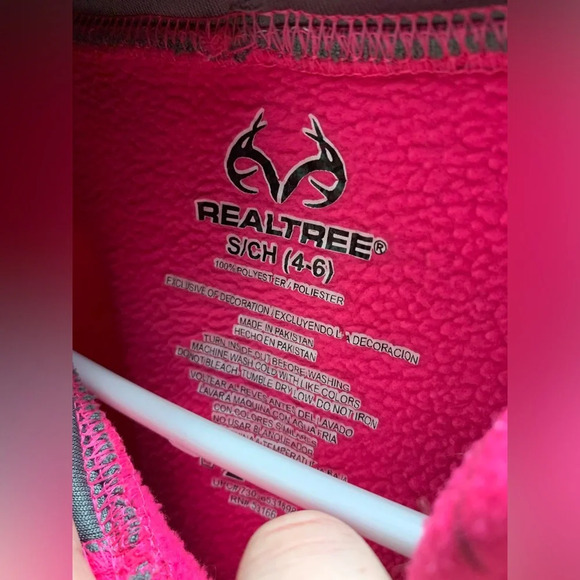 Realtree Women's Pink Camo Hoodie, size small - Picture 2 of 2